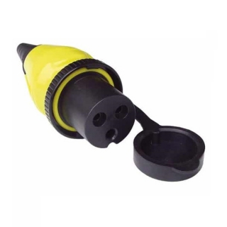 Plug 32A/250Vac (2p/3w) for Power Inlet 32A