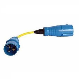 Adapter Cord 16A to 32A/250V-CEE Plug 16A/CEE Coupling 32A