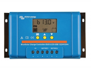 BlueSolar PWM DUO-LCD&USB 12/24V-20A