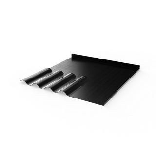 top corner flashing left black